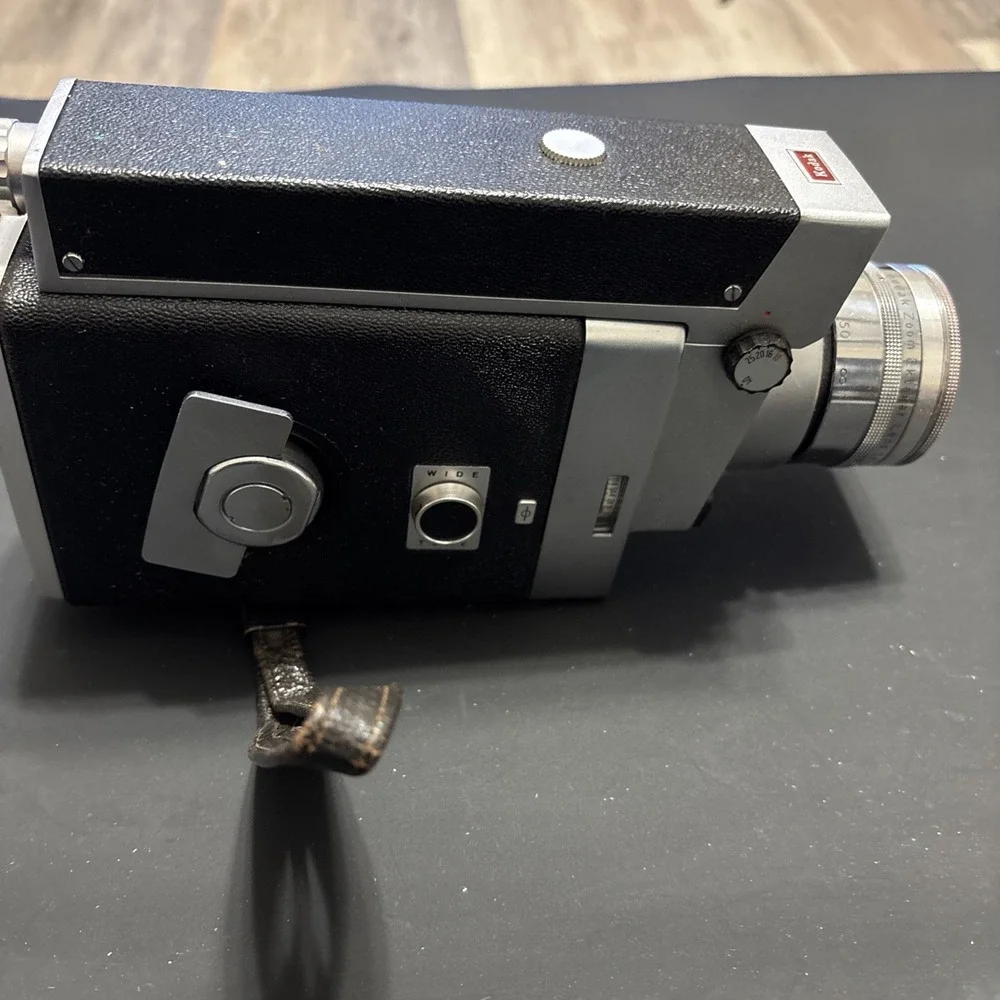 Kodak Zoom 8 Reflex Model 2 8mm Movie Camera Case Manual Kodachrome Film